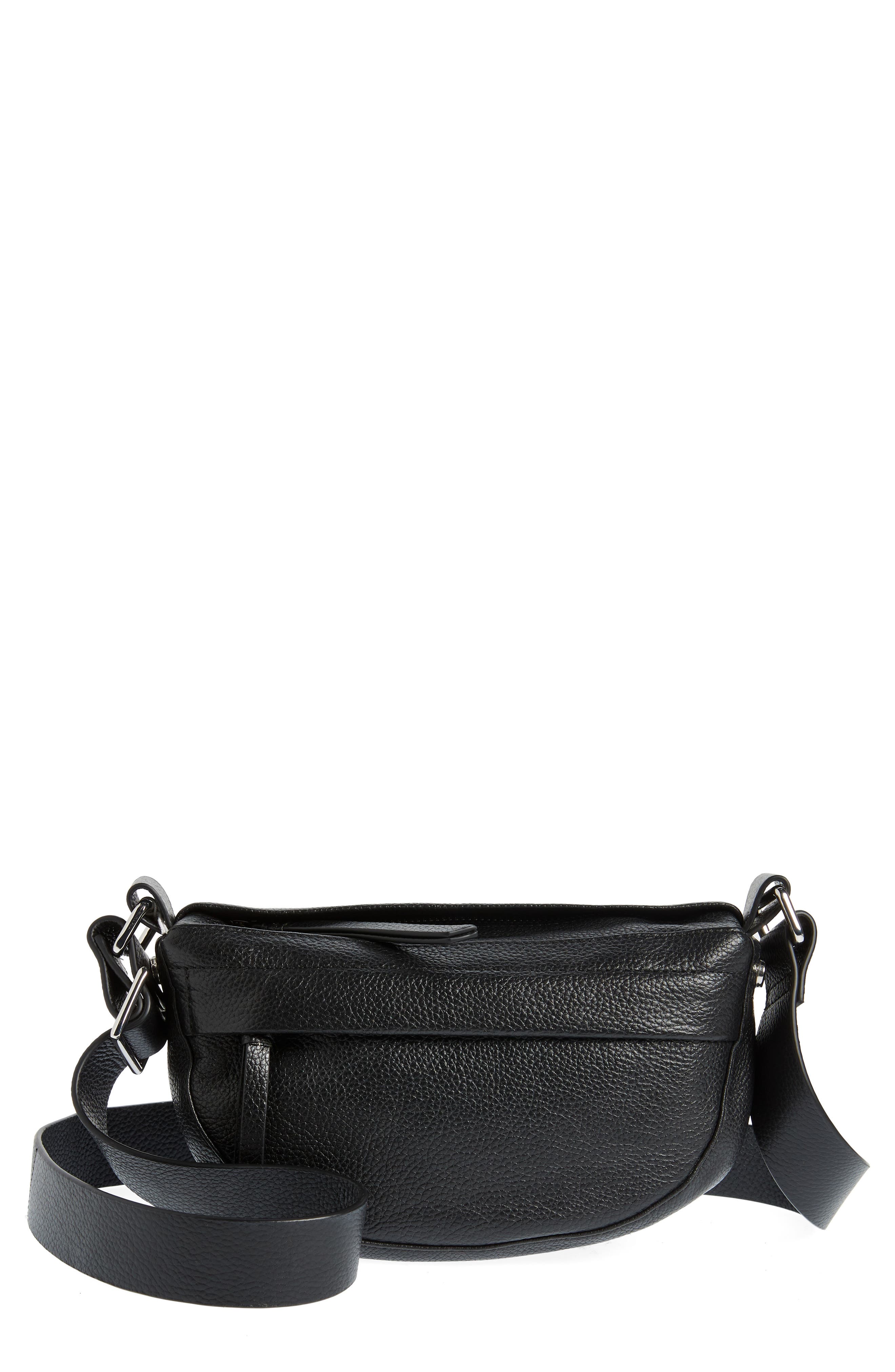 & Other Stories Leather Crossbody Bag, Main, color, 
