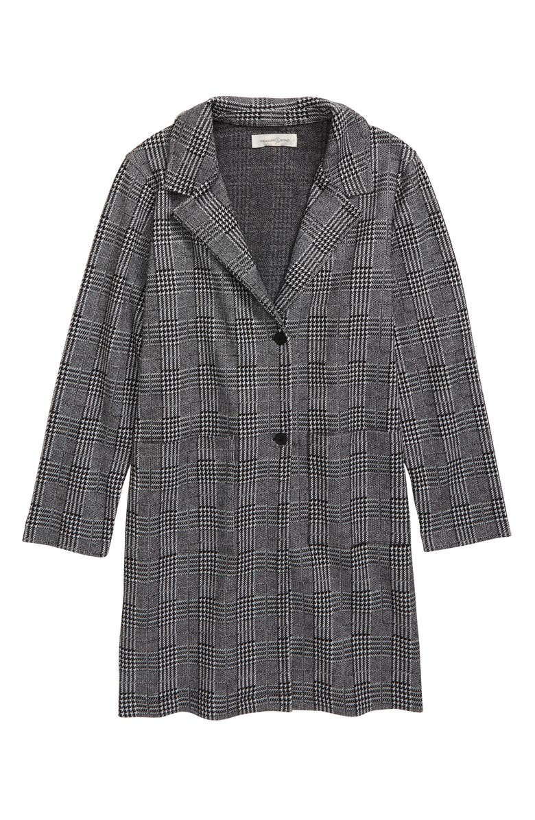 Treasure & Bond Easy Plaid Duster, Main, color,