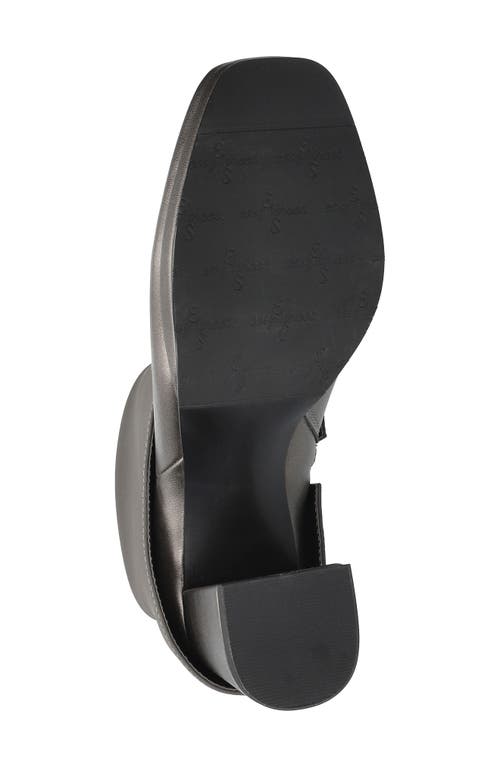 Easy Street Sutton Foldover Cuff Platform Bootie In Silver