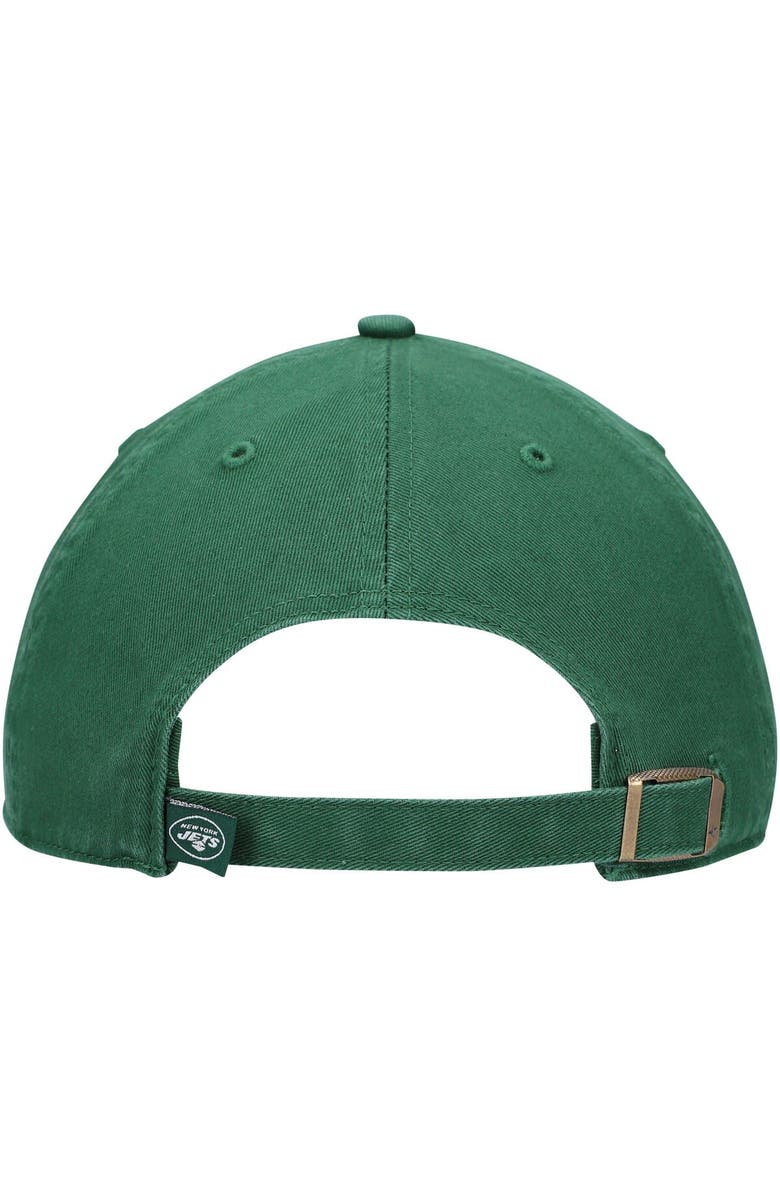 '47 Men's '47 Green New York Jets Clean Up Script Adjustable Hat, Alternate, color, 
