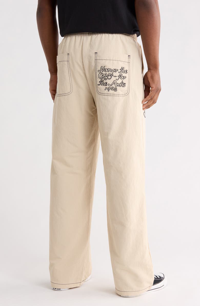 HONOR THE GIFT Puff Letter Woven Pants, Alternate, color, Sand