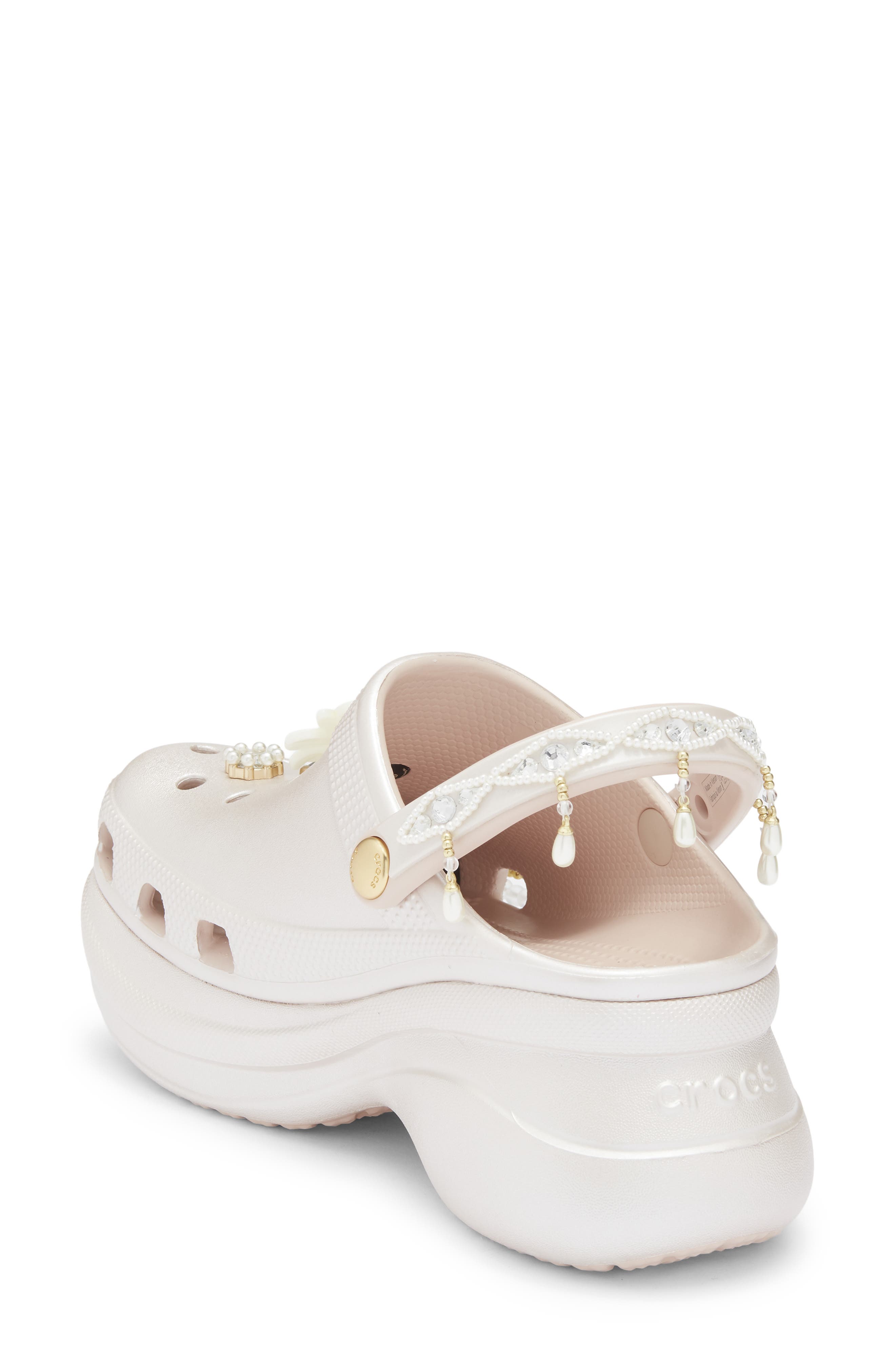 CROCS Bae Jewel Bedazzled Clog, Alternate, color, Quartz