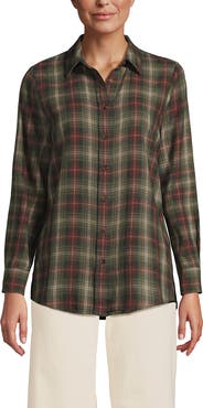 Lands' End Flannel Shirt