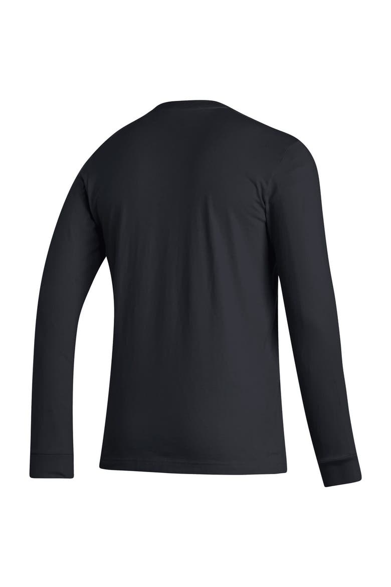 Men's adidas Black CR Flamengo Dassler Long Sleeve T-Shirt, Alternate, color, Black
