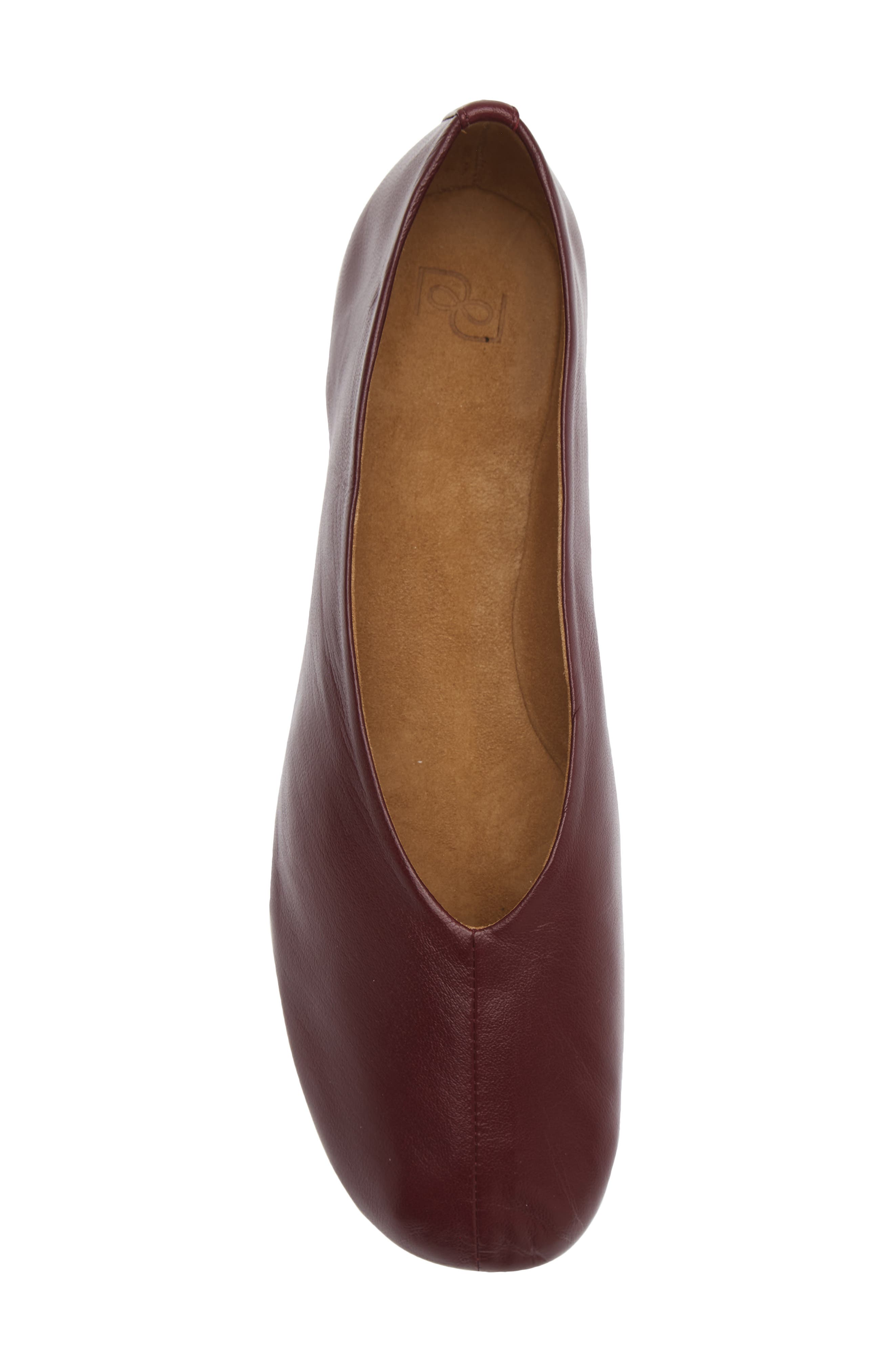 Blaine Flat, Alternate, color, OXBLOOD LEATHER