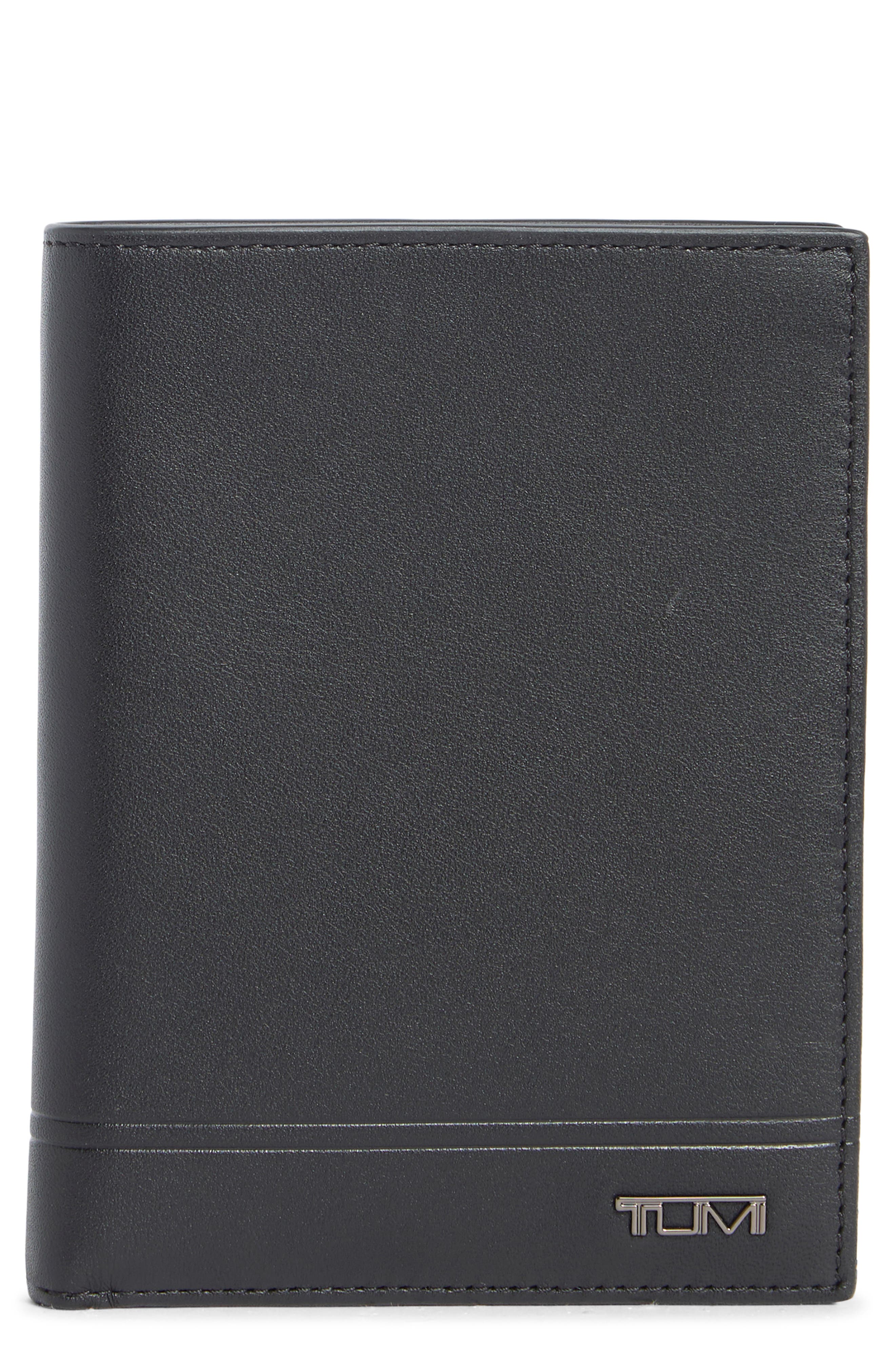 TUMI Leather Passport Case