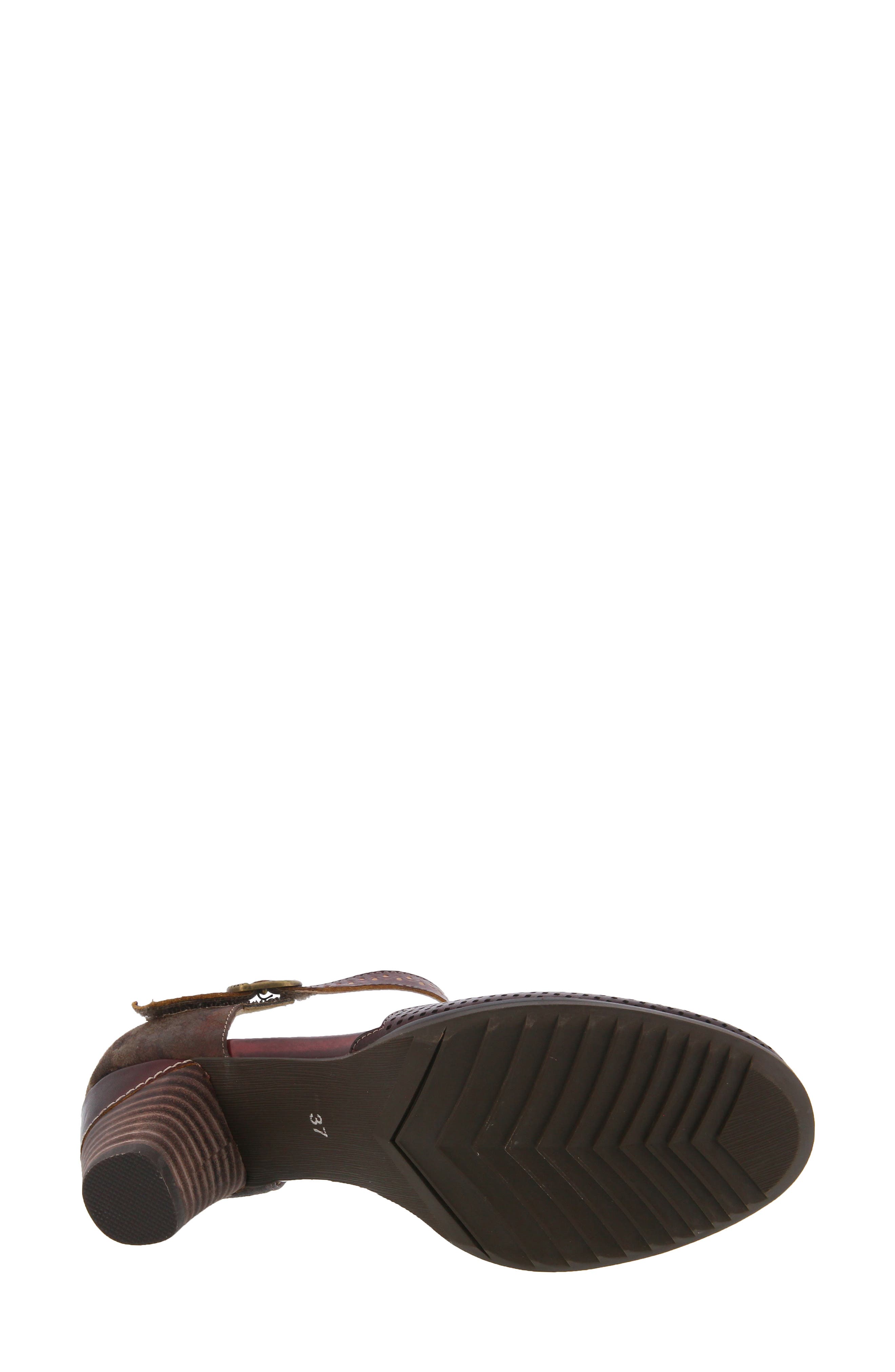 L'Artiste Parchelle Pump, Alternate, color, BORDEAUX