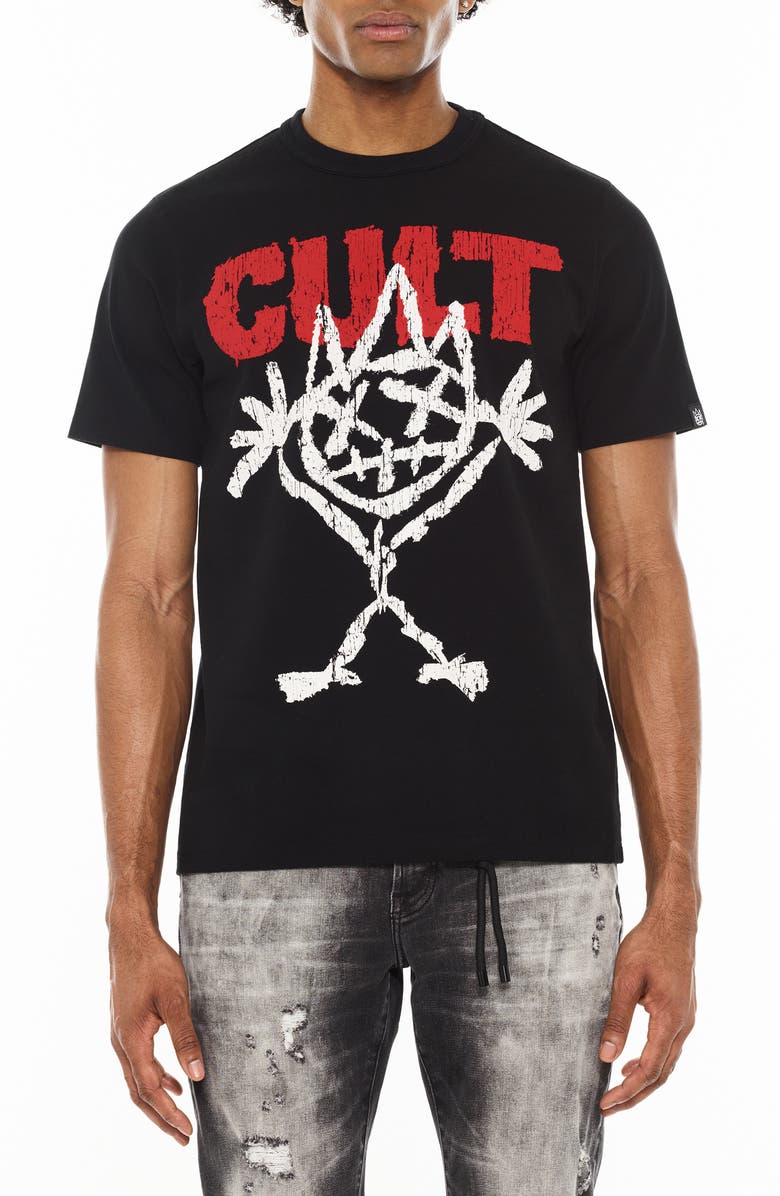 Cult of Individuality Crewneck Graphic T-Shirt, Main, color, 
