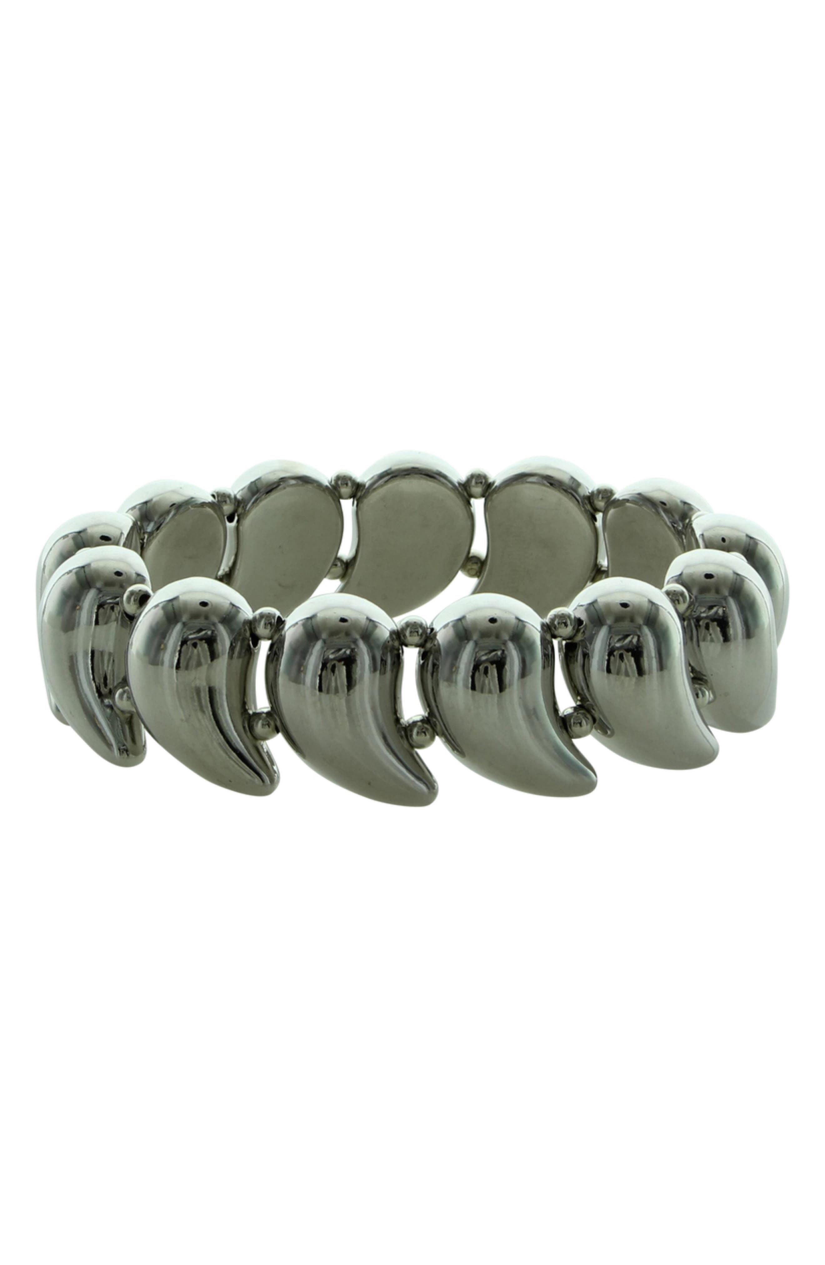 Avani Puffy Teardrop Stretch Bracelet