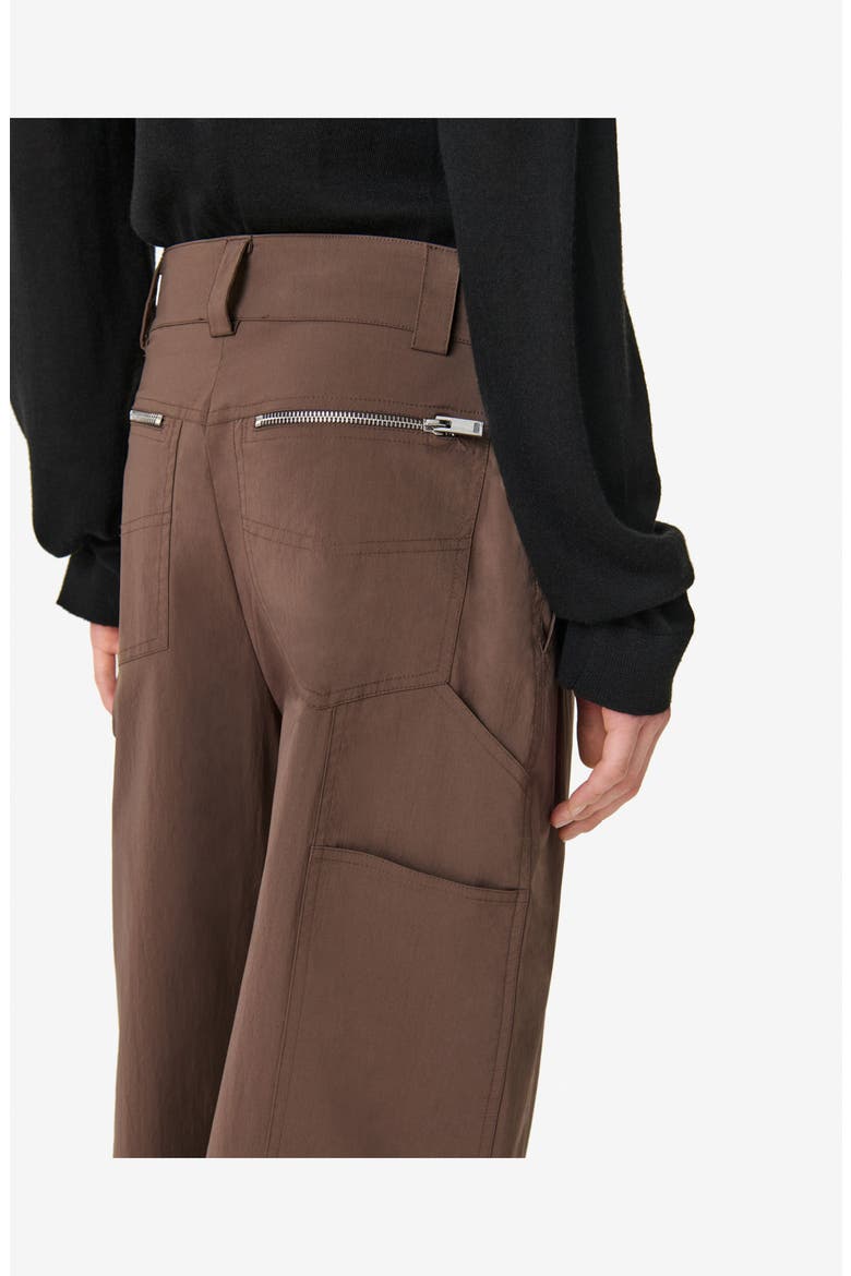 The Ellena Pant, Alternate, color, COFFEE BEAN
