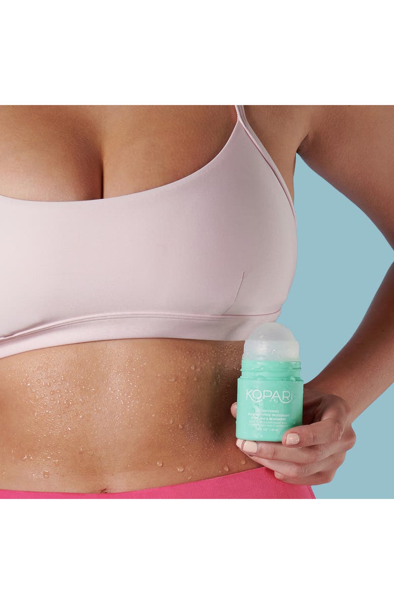 Kopari Brightening Aluminum-Free Roll-On Deodorant with AHA & Bearberry, Alternate, color, 