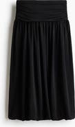 H&M Bubble-hem Jersey Skirt