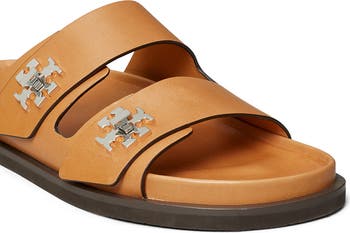 【関税&送料込】Tory Burch Sandalo T-Lock Sport Tory Burch Women's T Lock Sport Slide Sandals | Bloomingdale's