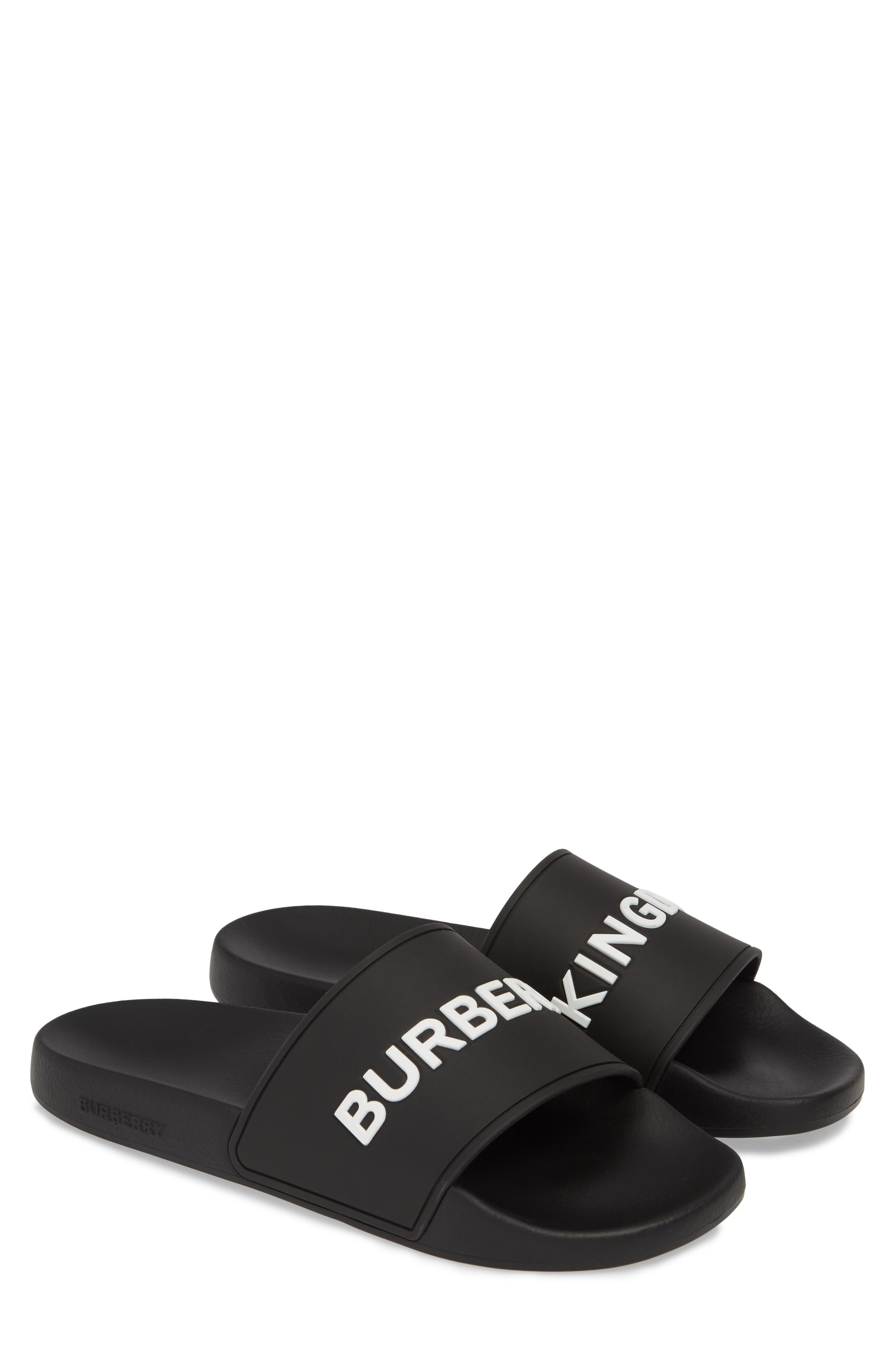 Burberry Furley Slide Sandal, Alternate, color, 