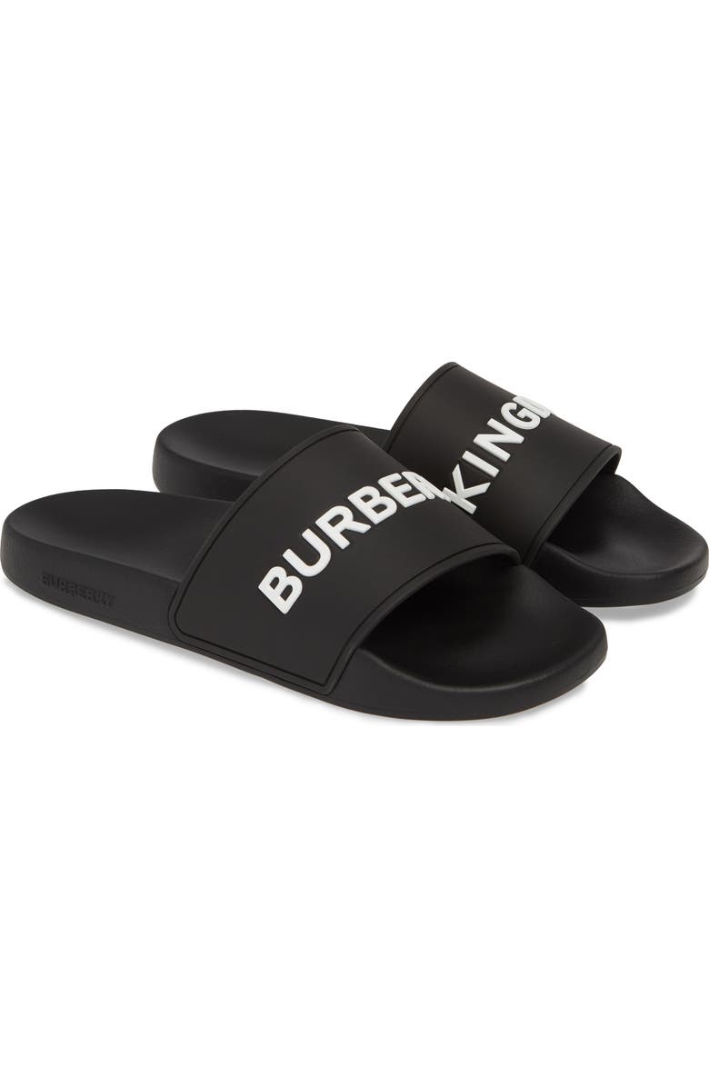 Burberry Furley Slide Sandal, Alternate, color,