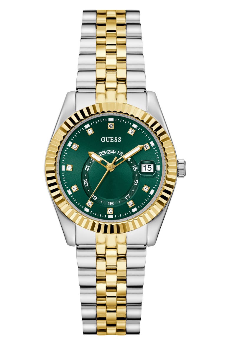 Jada Chronograph Bracelet Watch, 34mm, Main, color, 2-TONE