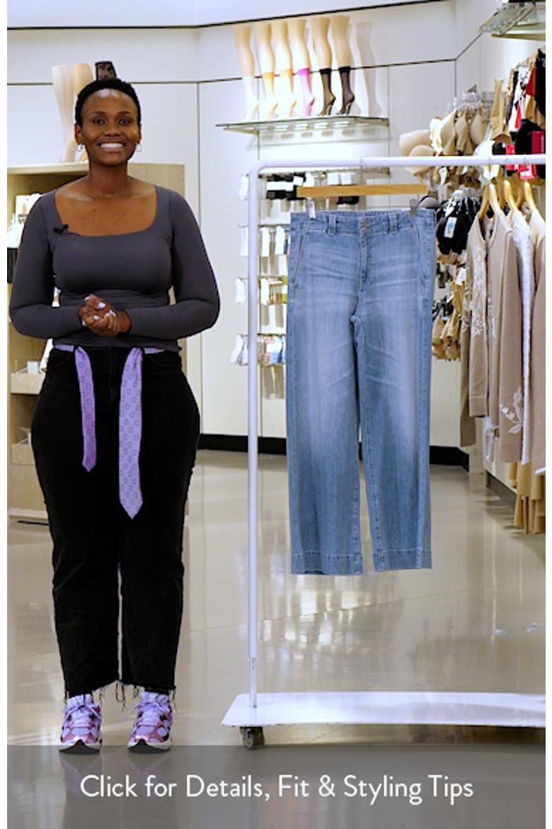 Stella Ankle Wide Leg Trouser Jeans video