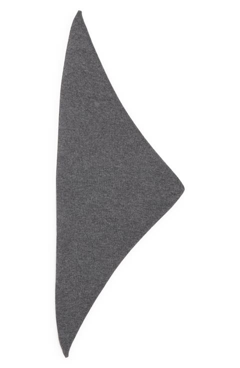 Gauzy Cashmere Triangle Scarf