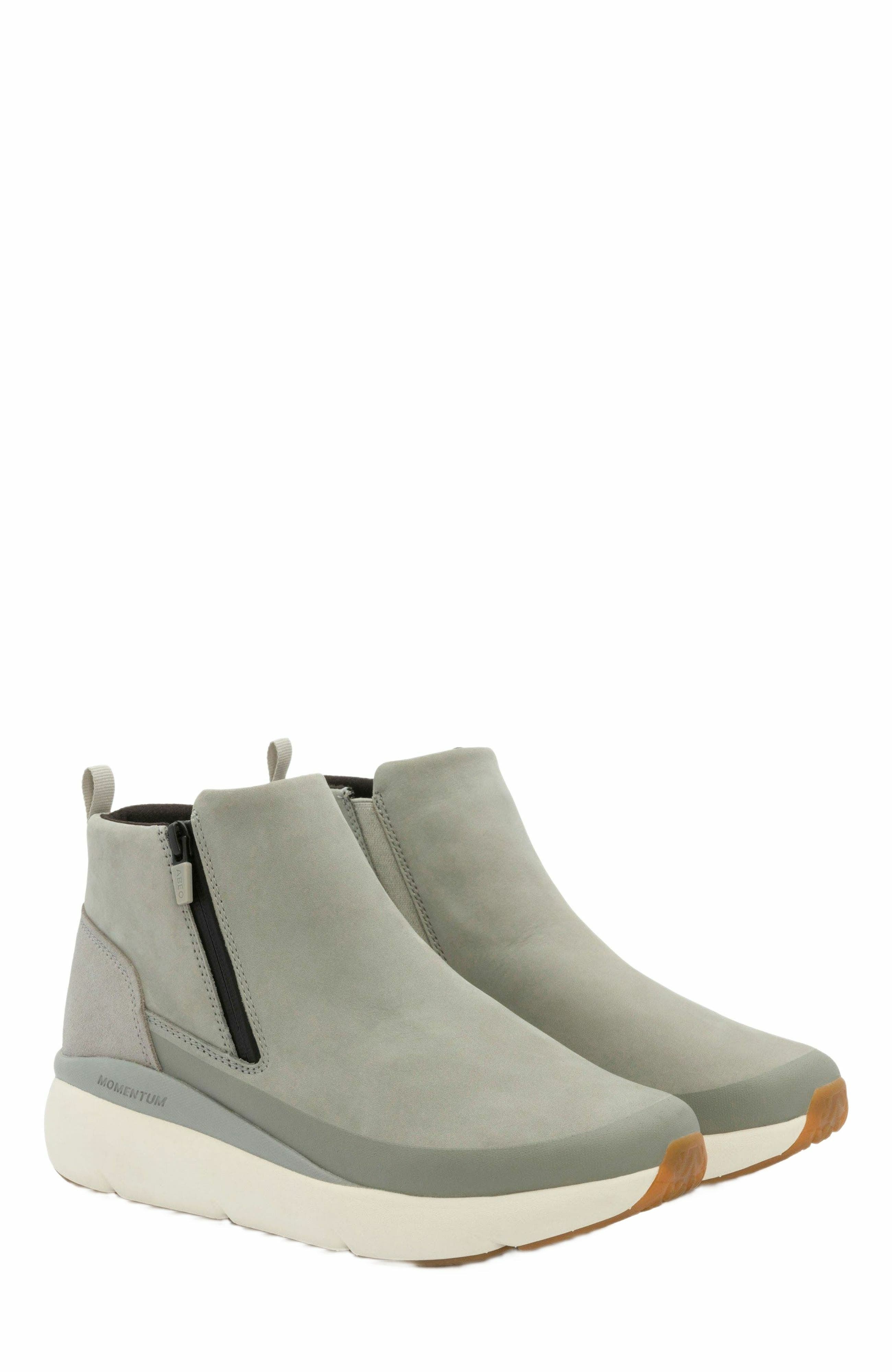ABEO MXV Shift Zip Bootie, Alternate, color, Grey Nubuck - Regular