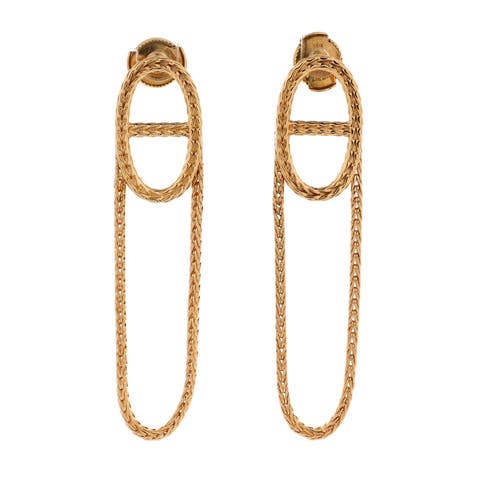 Chain d'Ancre Danae Earrings 18K Yellow Gold
