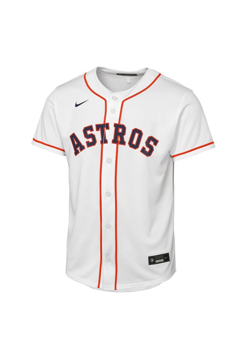 Youth Nike Jose Altuve White Houston Astros Home Replica Player Jersey, Alternate, color, White