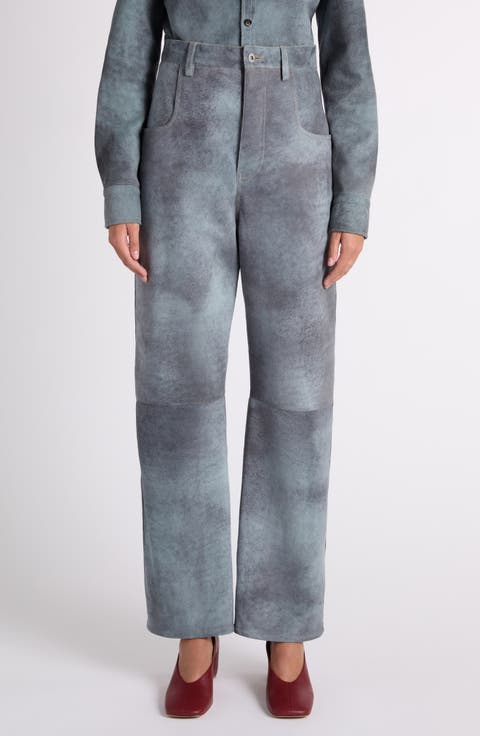 Cloudy Suede Pants