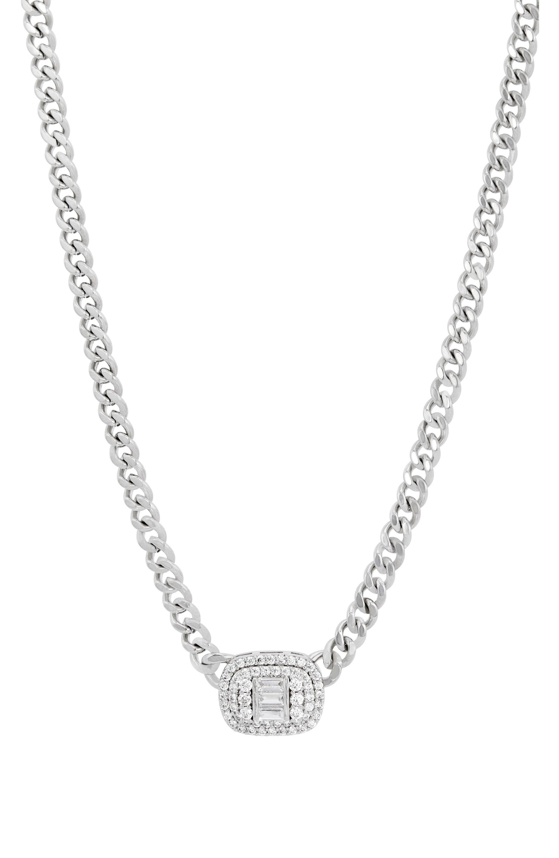 Pav9 Station Curb Chain Necklace