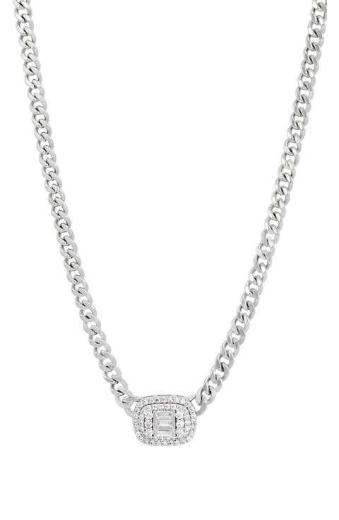 Pav9 Station Curb Chain Necklace