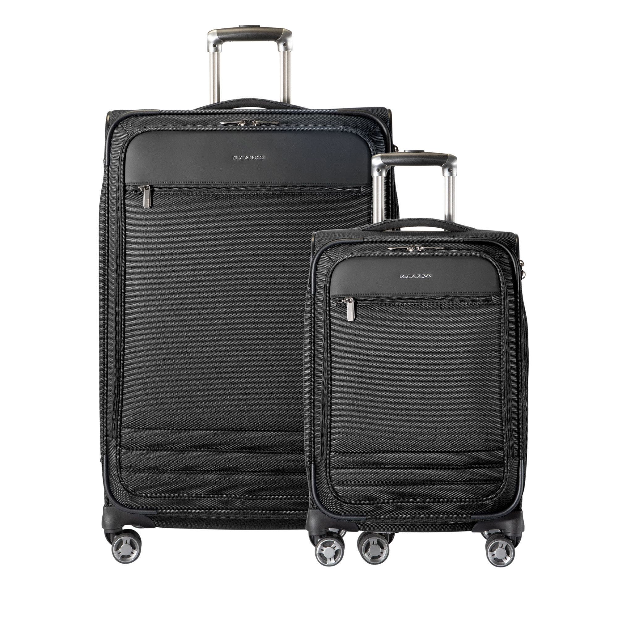 Ricardo Beverly Hills Ashbury Softside Expandable 2 Piece Set, Main, color, Black