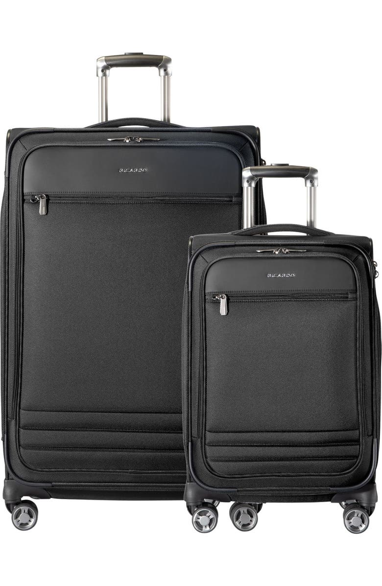 Ricardo Beverly Hills Ashbury Softside Expandable 2 Piece Set, Main, color, Black