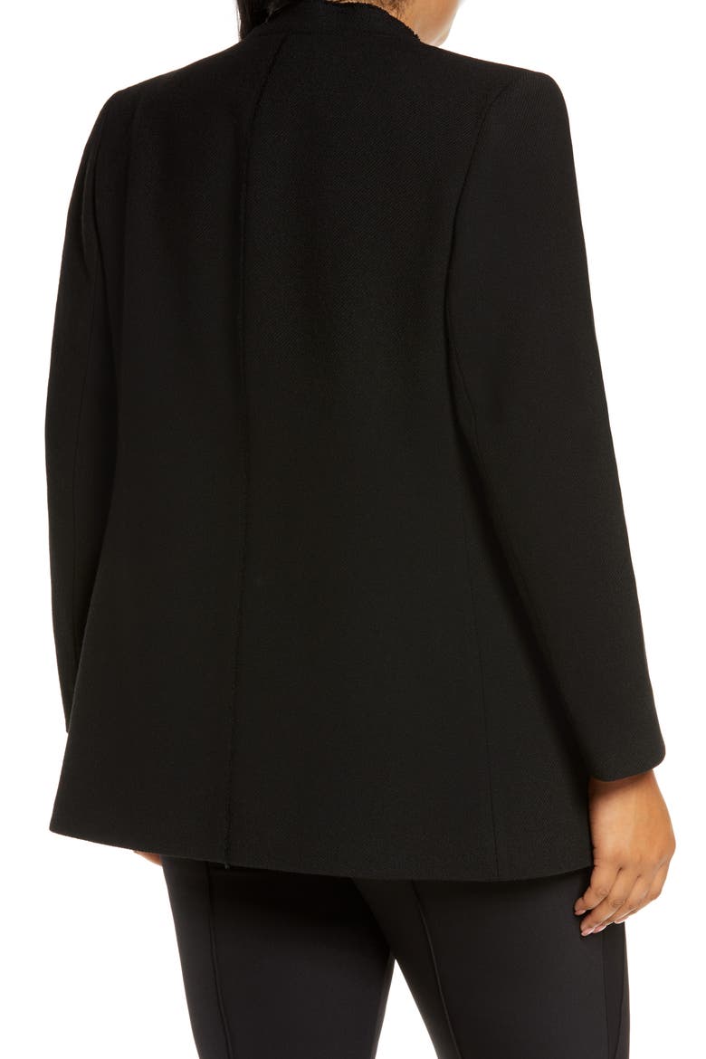 Erickson Open Front Blazer, Alternate, color, BLACK