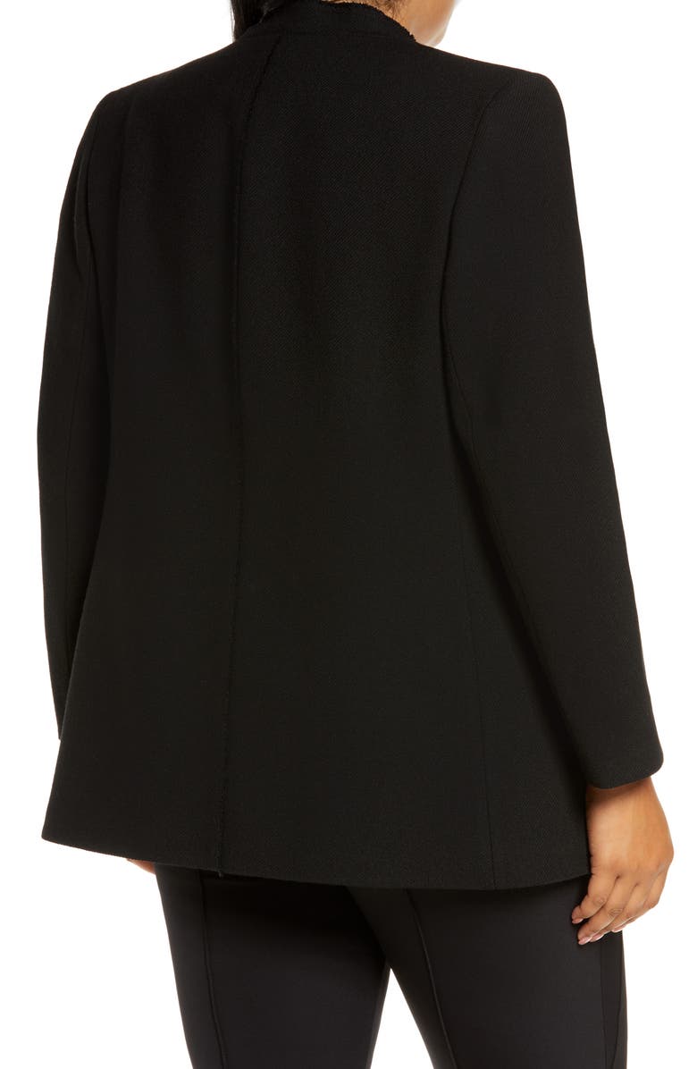 Lafayette 148 New York Erickson Open Front Blazer, Alternate, color,