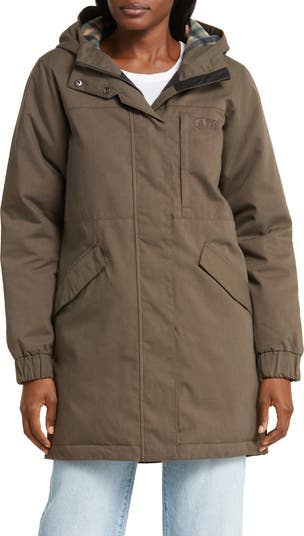 Picture Organic Clothing Dyrby Water Repellent Hooded Jacket in Turkish Coffee at Nordstrom Size X Small