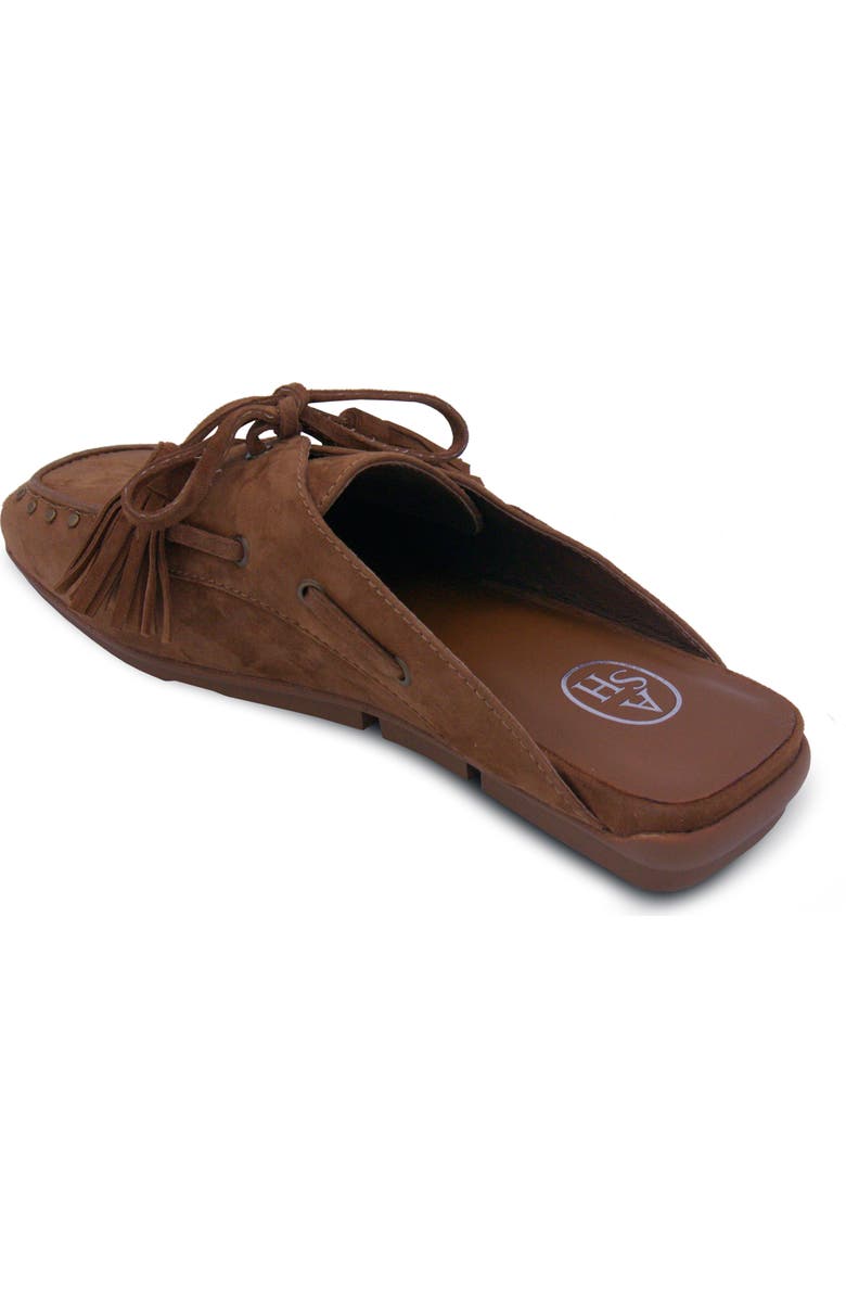 Ash Bavaria Studded Lace-Up Mule, Alternate, color, Chestnut