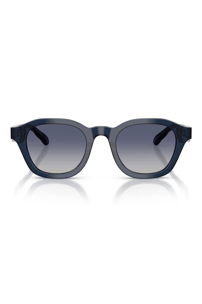 48mm Phantos Sunglasses, Main, color, TRANSPARENT BLUE / BLUE