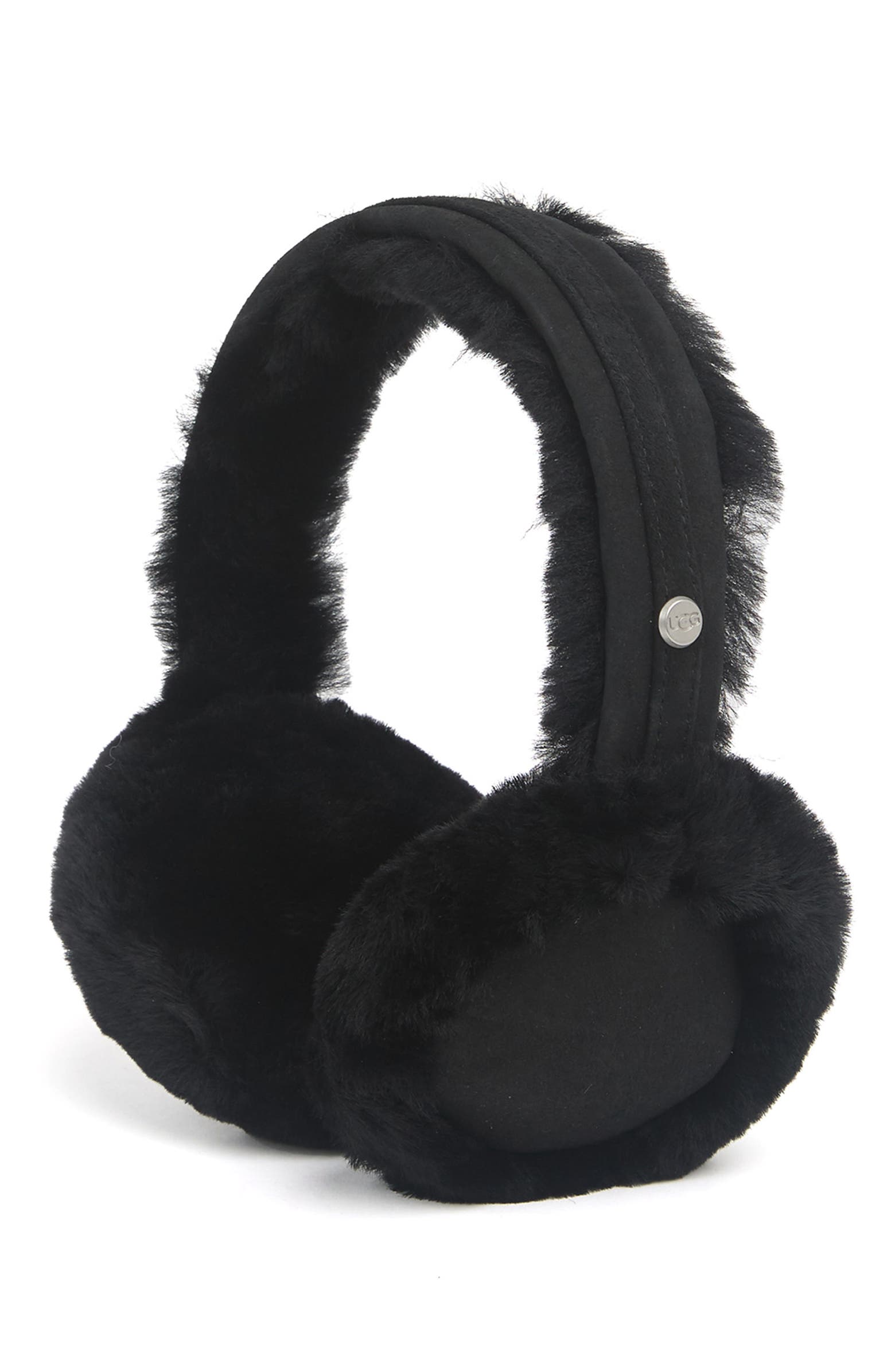 UGG® UGG Genuine Dyed Shearling Single U Ear Muffs | Nordstromrack