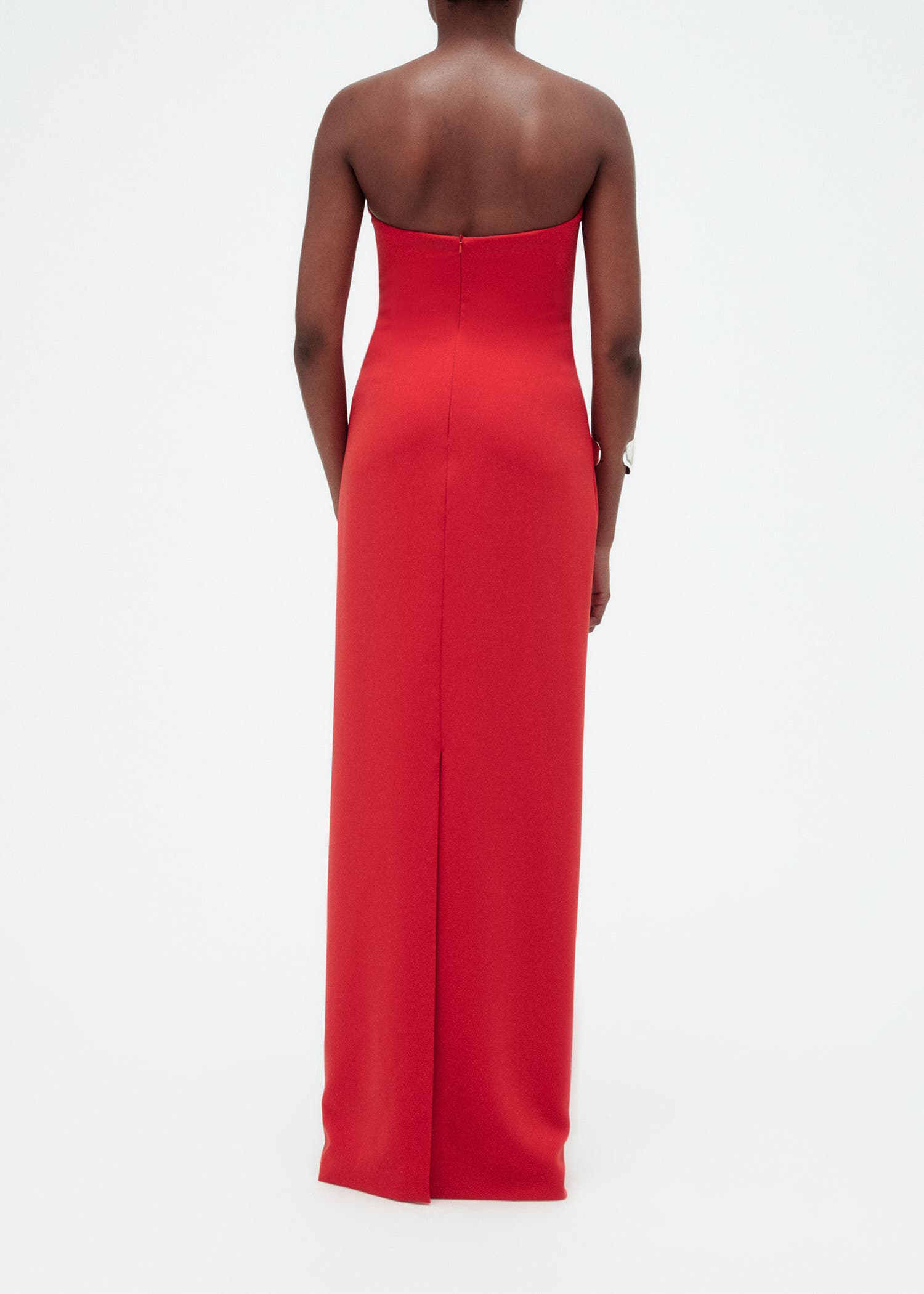 Stretch Crepe Column Dress - image 2