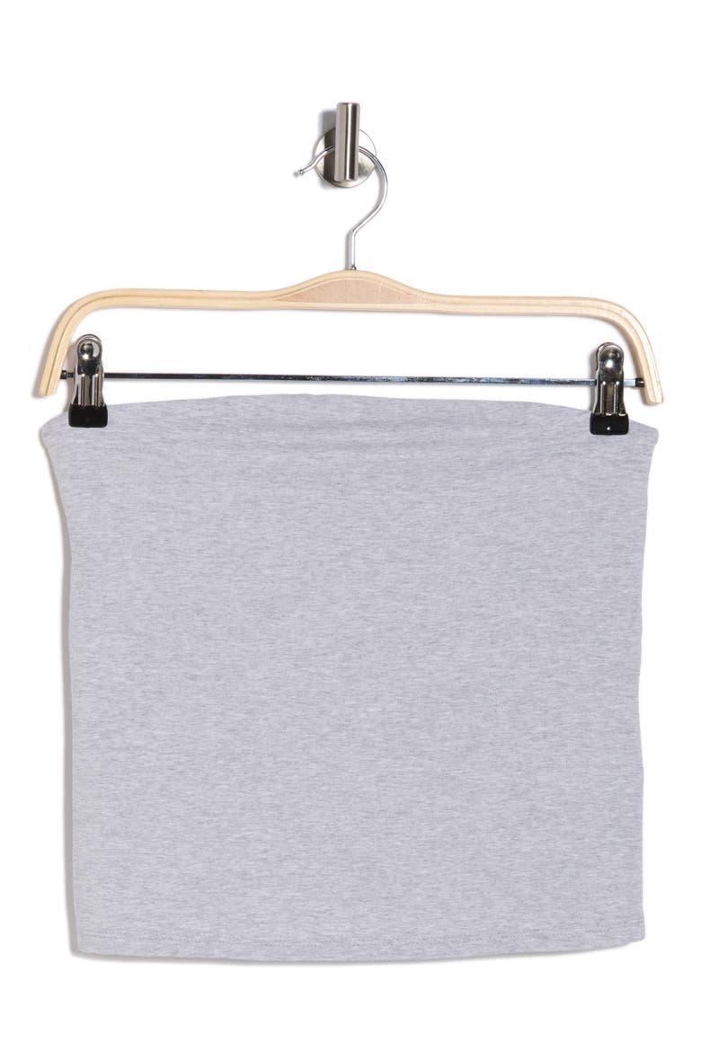 Knit Tube Top, Alternate, color, GREY SOFT HEATHER