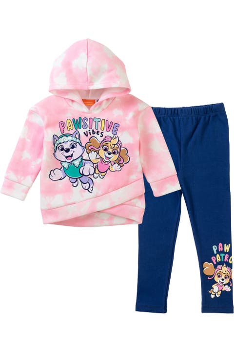 2-Piece Fleece Hoodie and Leggings Set
