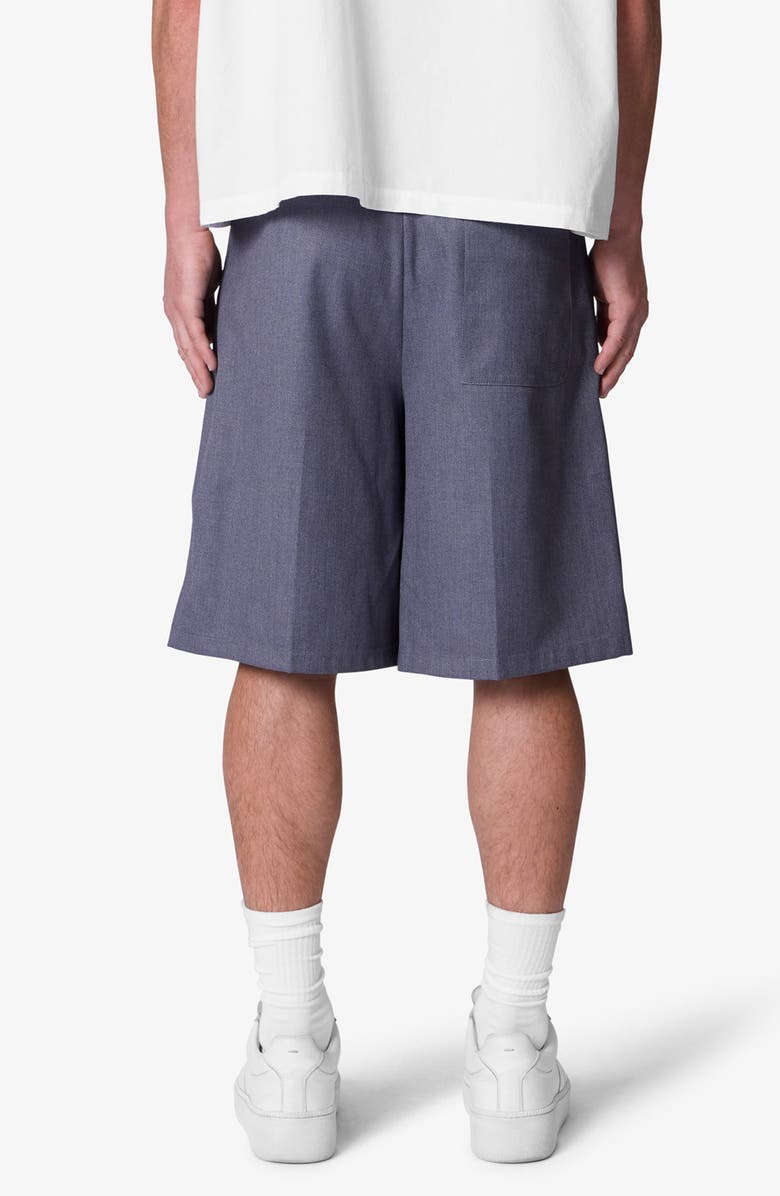 mnml Pleated Baggy Shorts, Alternate, color, 