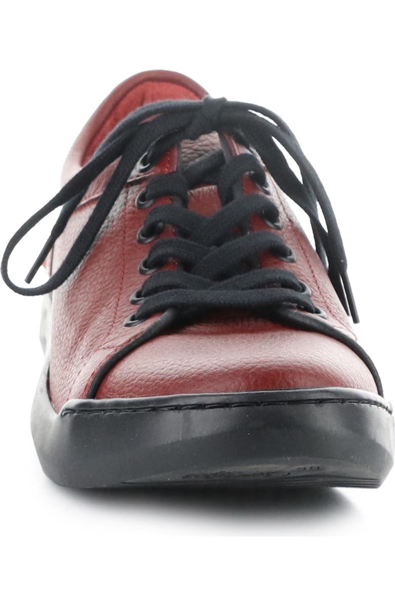 Softinos by Fly London Baio Sneaker, Alternate, color, 002 Red Floater Leather