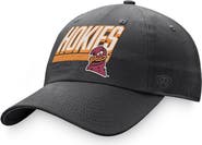 TOP OF THE WORLD Men's Top of the World Charcoal Virginia Tech Hokies Slice Adjustable Hat