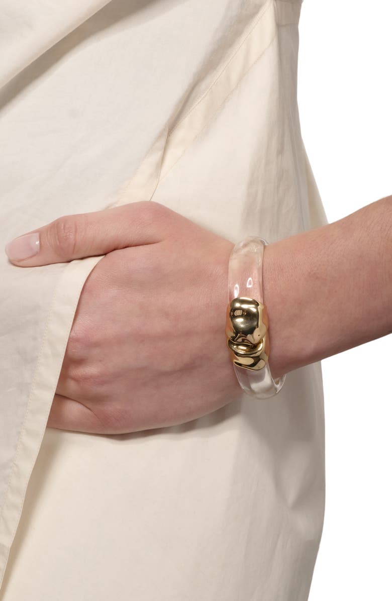Alexis Bittar Molten Lucite<sup>®</sup> Hinge Bangle, Alternate, color, 