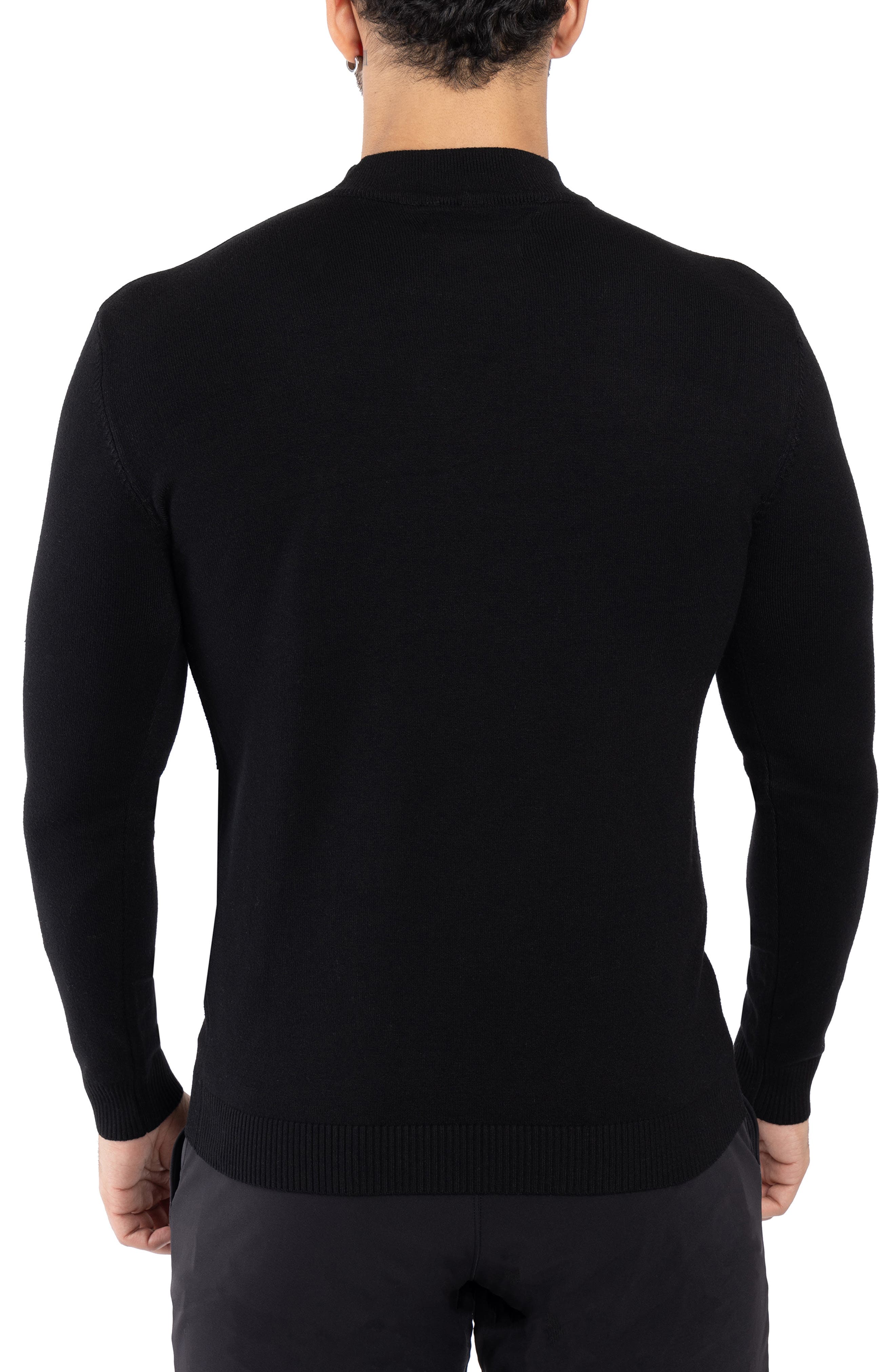 Core Mock Neck Knit Sweater - image 2