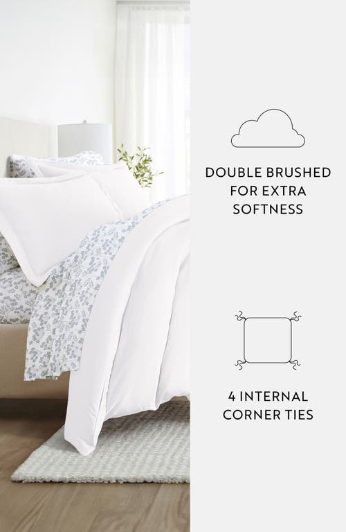 Homespun Bundle Duvet Set In White