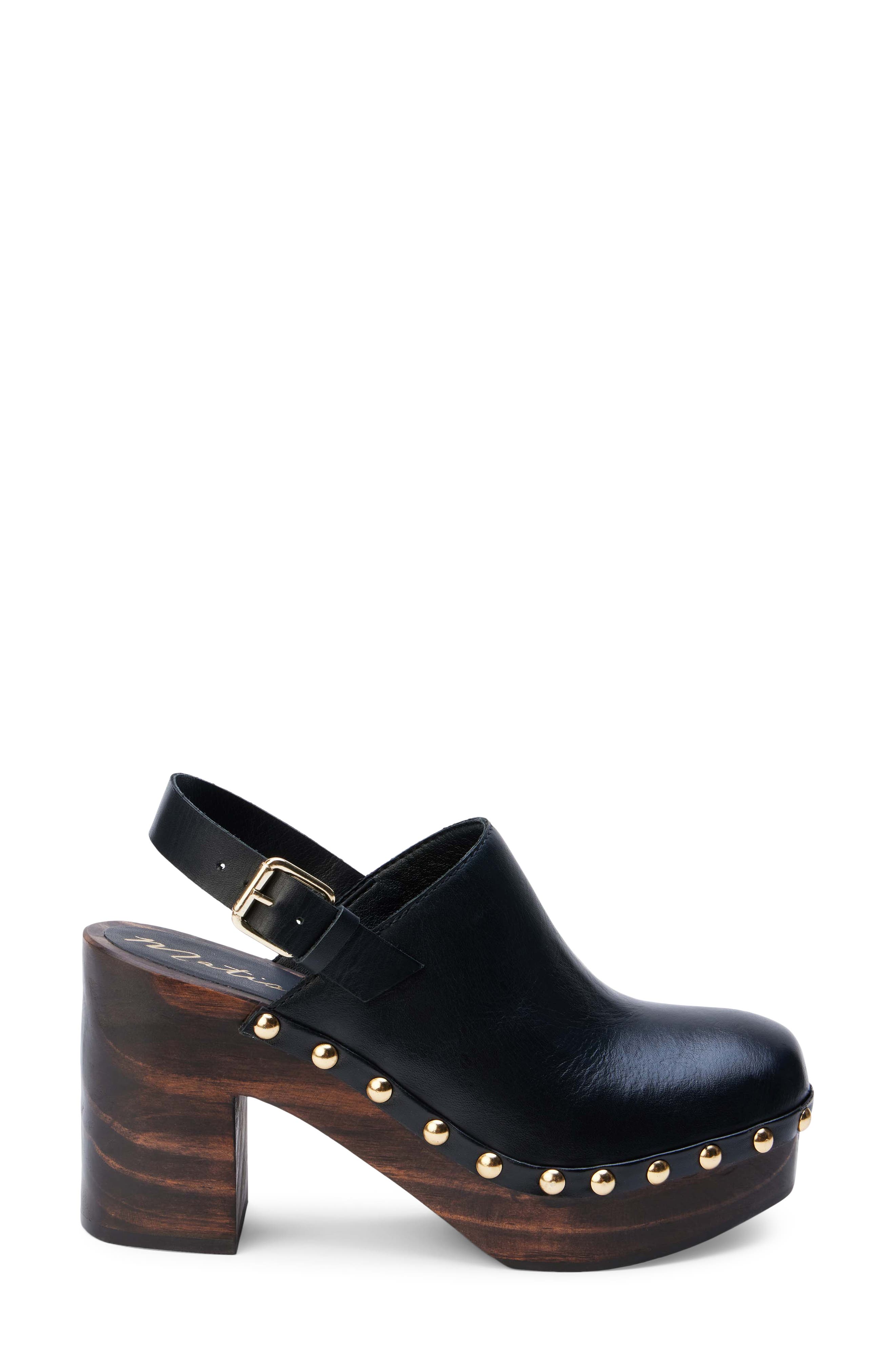 Matisse Liberty Stud Slingback Clog, Alternate, color, 
