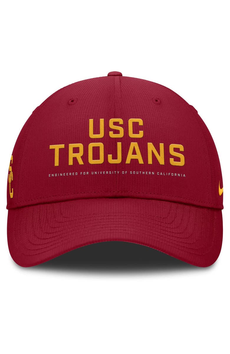 Nike Men's Nike Cardinal USC Trojans 2025 On-Field Gameday Club Adjustable Hat, Alternate, color, Cardinal
