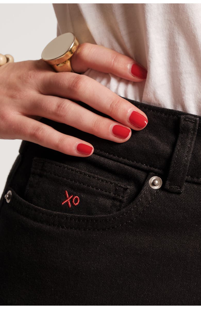 Frances Valentine Ace Jean Stretch Denim Stretch Denim, Alternate, color, Black