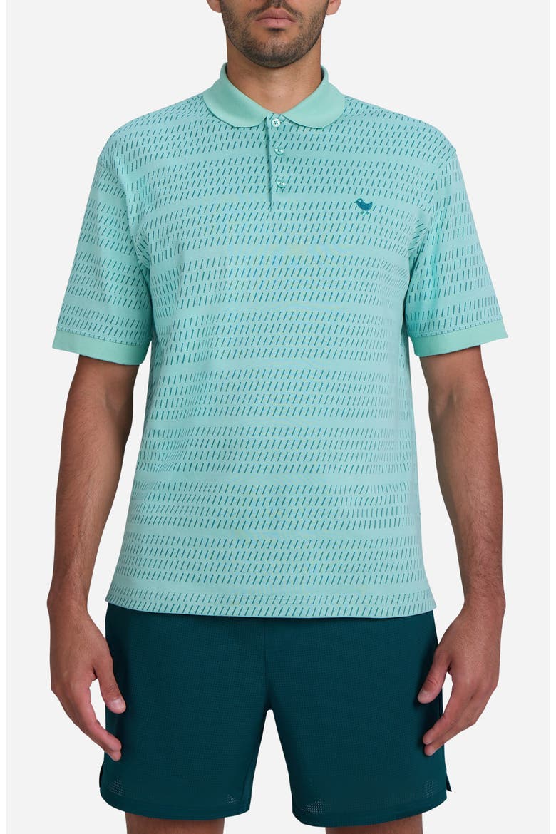 Thread the Needle Jacquard Polo, Main, color, THREAD THE NEEDLE - SHAMROCK