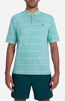 Thread the Needle Jacquard Polo